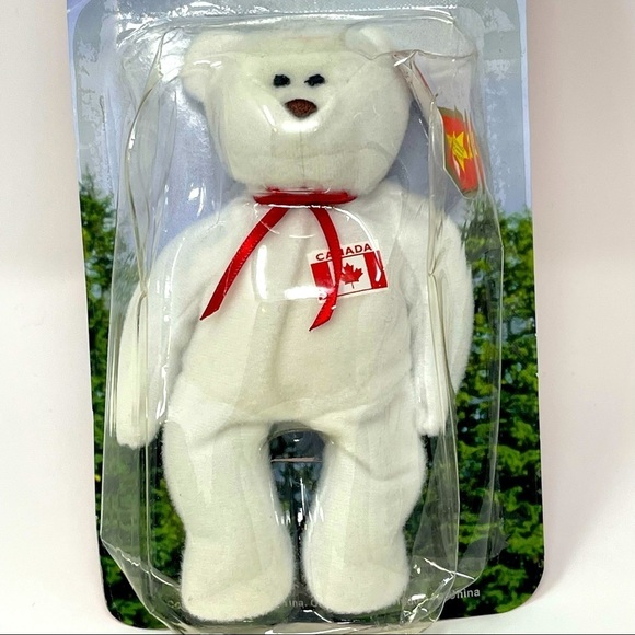 Maple The Bear McDonalds Beanie Baby Canada Collectibles Never Opened - Picture 2 of 6